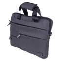 Donau Travel laptoptas Budapest, 3 l, 14 inch, grijs