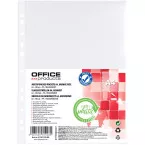 OFFICE products geperforeerde showtas, A4, 30 micron, gekorreld, pak van 100 stuks