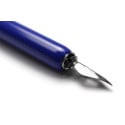 Kangaro pen holder with nibs, blue, blister pack of 1 pen holder and 5 nibs