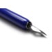 Kangaro pen holder with nibs, blue, blister pack of 1 pen holder and 5 nibs