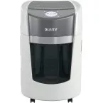 Leitz IQ OptiMax Small Office 350 Micro Cut Paper Shredder Security P5 22L White