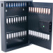 Pavo Magnettag Key Cabinet for 50 Keys Dark Grey