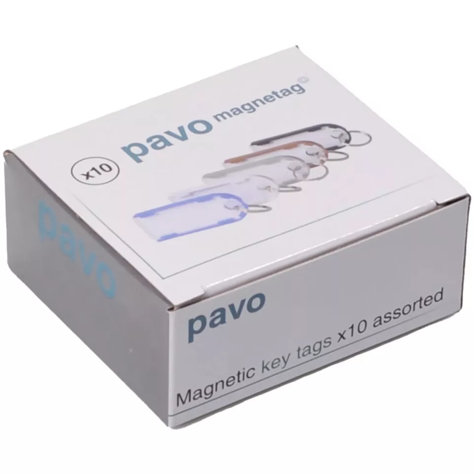 Pavo Magnettag porte-clés, paquet de...