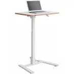 Leitz Ergo inklapbaar Zit/Sta bureau, ft blad 65 x 46 cm, manueel, op voet