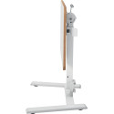 Leitz Ergo inklapbaar Zit/Sta bureau, ft blad 65 x 46 cm, manueel, op voet