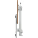 Leitz Ergo inklapbaar Zit/Sta bureau, ft blad 65 x 46 cm, manueel, op voet