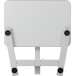 Leitz Ergo inklapbaar Zit/Sta bureau, ft blad 65 x 46 cm, manueel, op voet