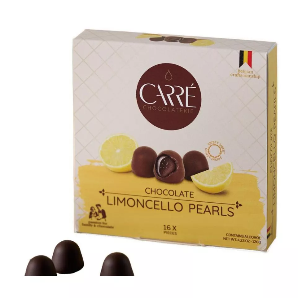 Carre Limoncello Pearls Chocolate Box...