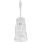 High Model White Toilet Brush
