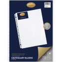 Multo pochette perforée pour cartes de visite ft A4, 10 pochettes, pak van 10 stuks