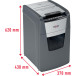 Rexel Optimum AutoFeed+ 130X Cross Cut Paper Shredder