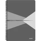 Leitz A4 Ruled Notebook PP Cover Grey
