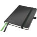 Leitz Complete Notebook A6 Hard Cover Ruled Black