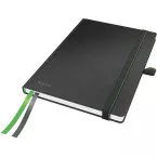 Leitz Complete Ruled A5 Hardcover Notebook Black