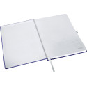 Leitz Style Notebook A4 Ruled Hardcover Blue