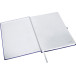 Leitz Style Notebook A4 Ruled Hardcover Blue