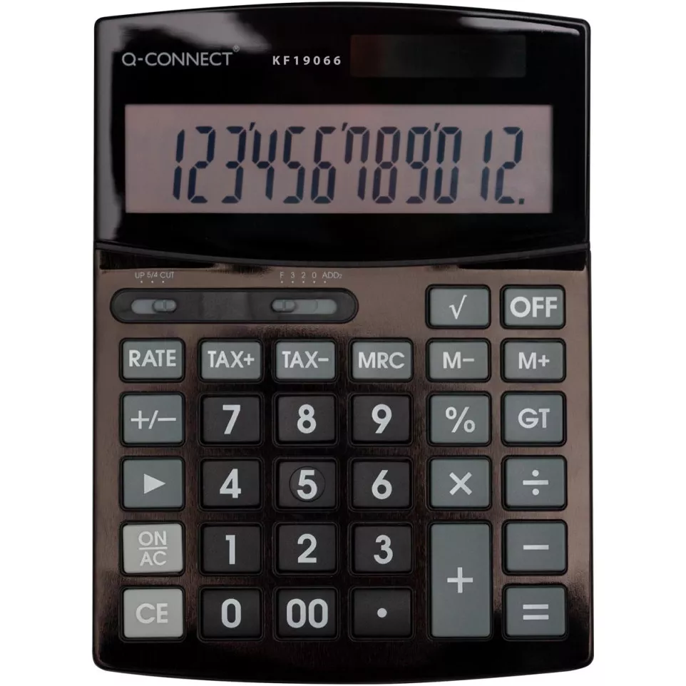 Q-Connect 12-Digit Desktop Calculator...