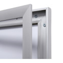 Vitrine voor binnen en buiten, ft 4 x A4 (670 x 500 mm)