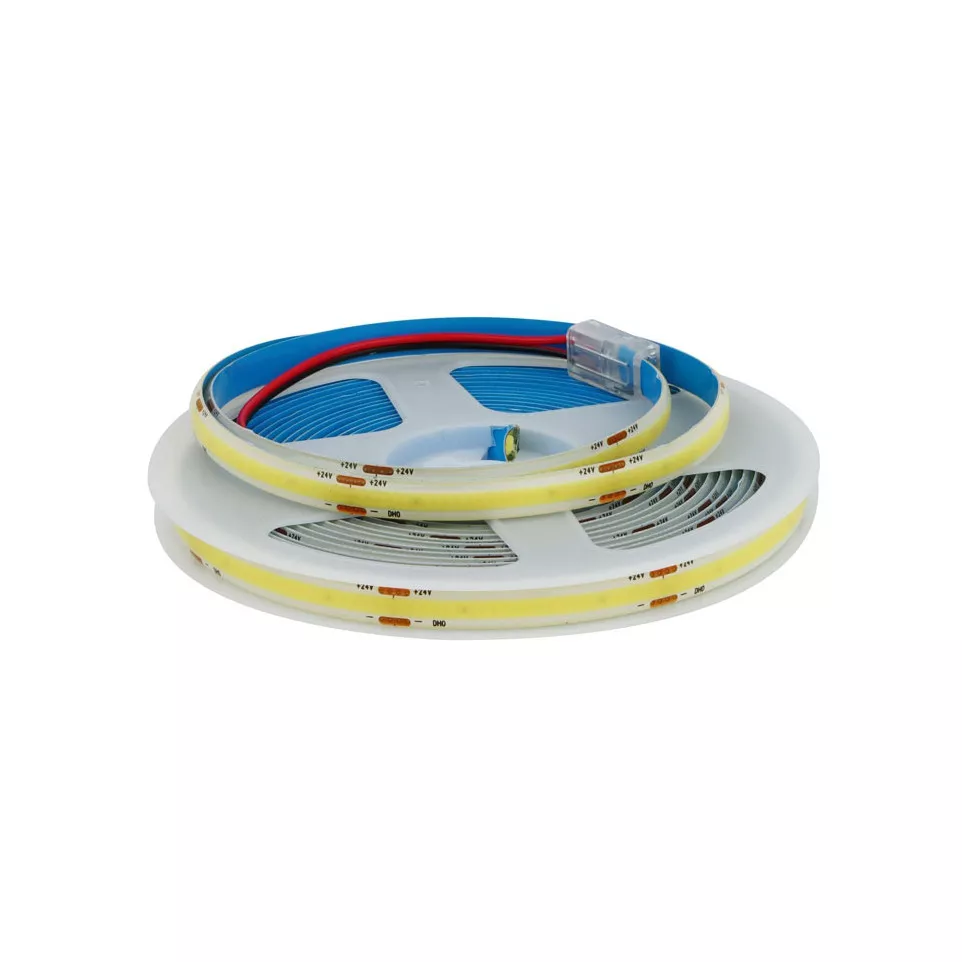 LED COB Waterdicht 5mx8mm 24V...