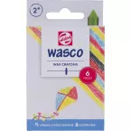 Talens craie à la cire Wasco, boîte de 6 pièces