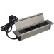Flat-Box 3 stopcontacten+2 USB (A+C) inox look kabel 1,8m / pce