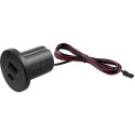 Black Recessed USB A+C 12V DC 2 x 1.05A Charger / pce