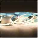 LED COB SOFT25mx8mm 12V warm wit 3000K 6,4W/m-620lm/m IP20 / 25m