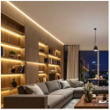 LED COB SOFT Strip 5mx8mm 12V Warm White 3000K 6.4W/m 680lm/m IP20 5m
