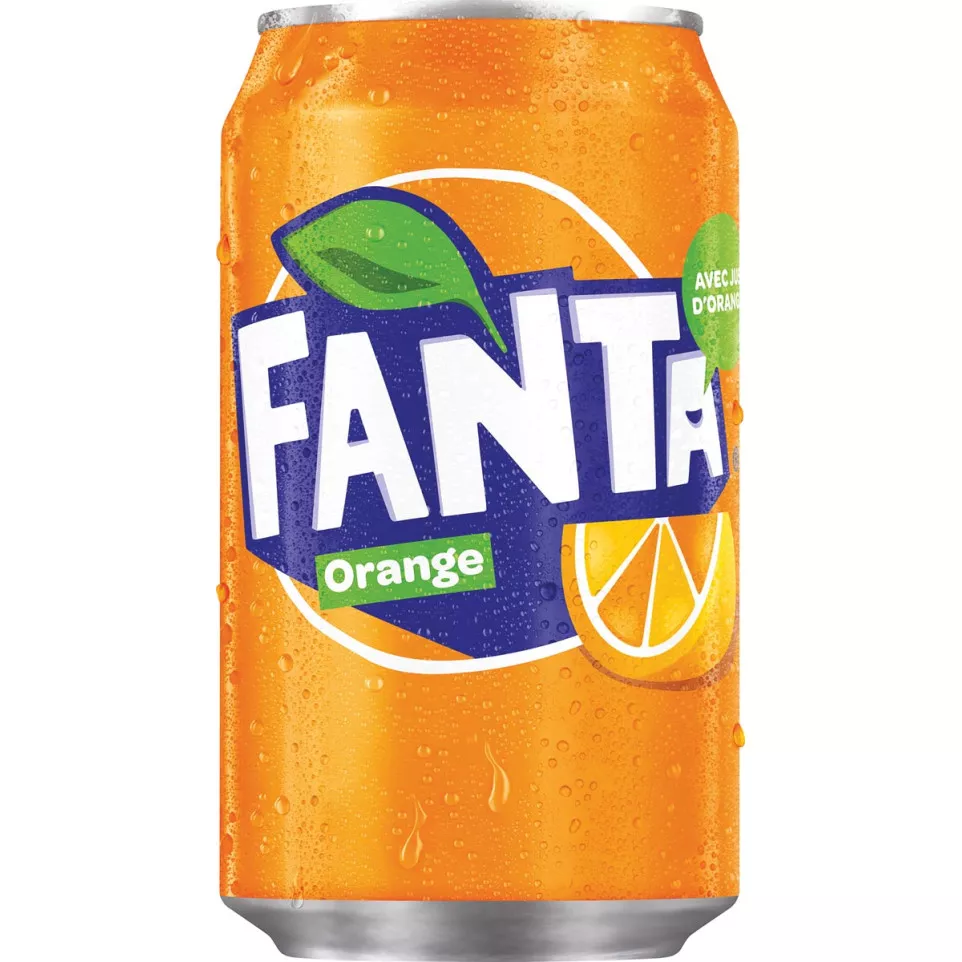 Fanta Orange Refreshing Soft Drink 33...