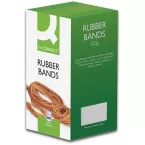 Q-CONNECT élastiques, largeur 6 mm, longueur 100 mm, no 65, boîte de 500 g