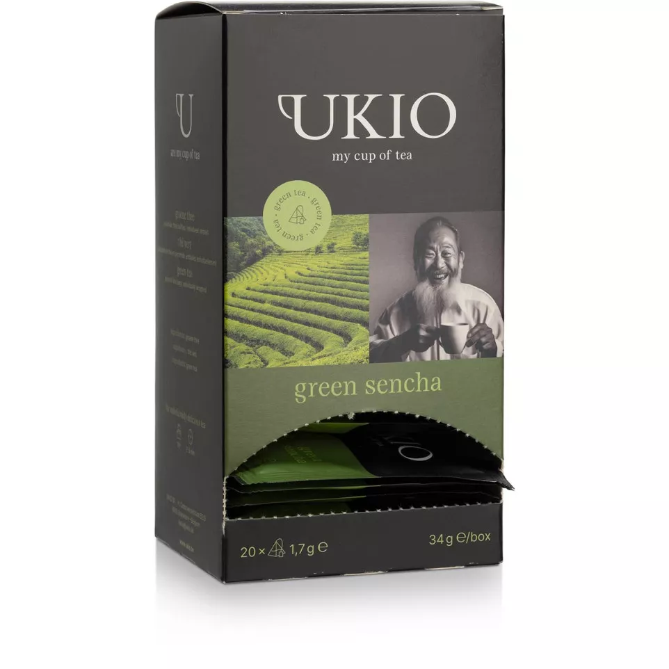 UKIO Sencha Green Tea Individually...