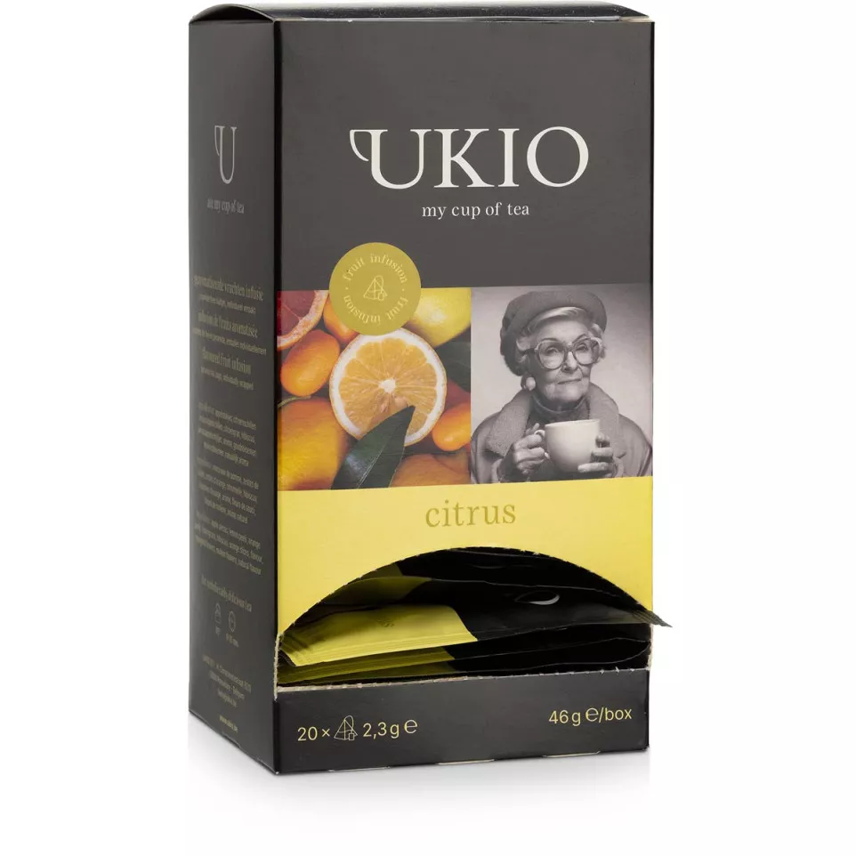 UKIO infusion Citrus, emballé...