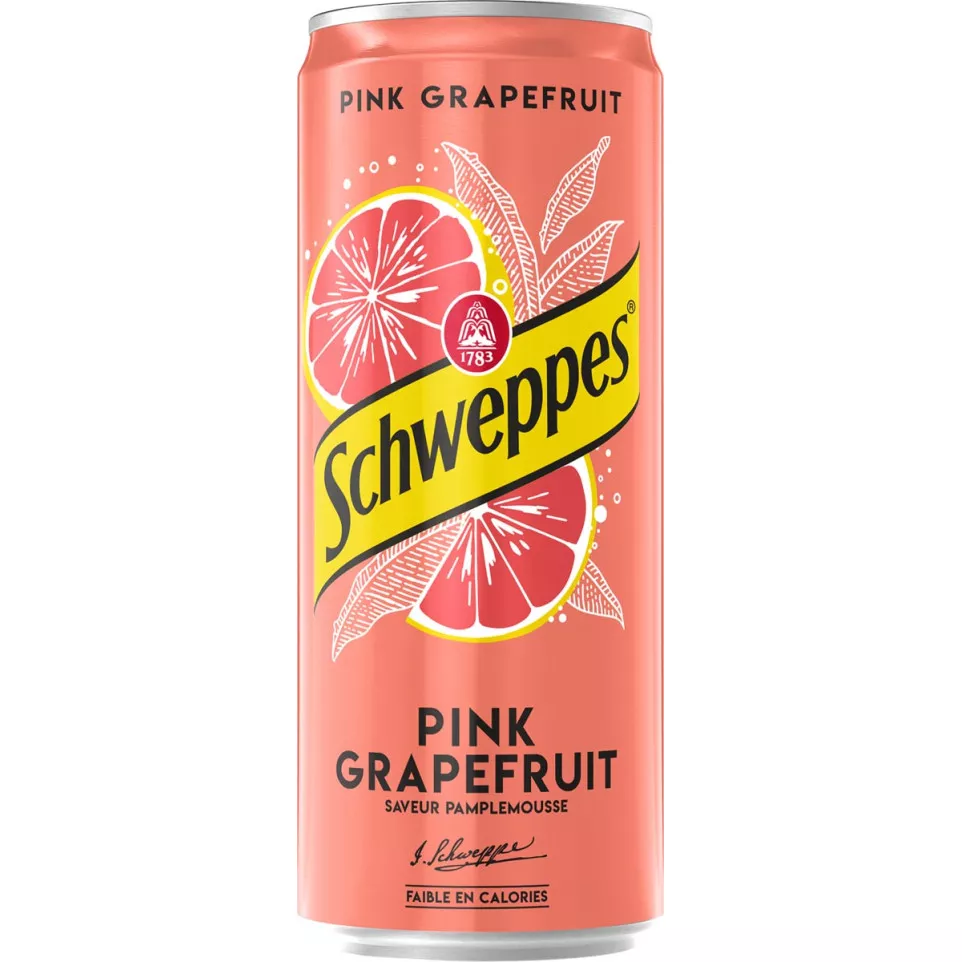 Schweppes Pink grapefruit frisdrank,...