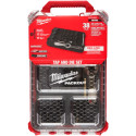 Coffret tarauds filières Milwaukee Packout  38 pces - M3 - M12 / pce