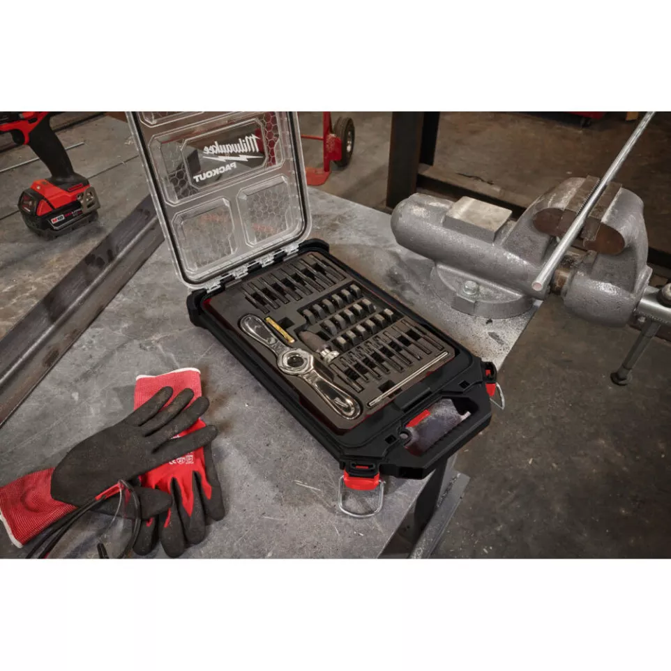 Coffret tarauds filières Milwaukee...