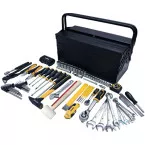 Metalen koffer met compartimenten inclusief 112 Ironside gereedschappen / pce