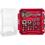Milwaukee 25-Piece Compact Mini Ratchet Set 1/4 inch / pce