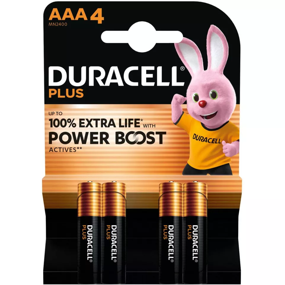 Duracell batterij Plus 100% AAA,...
