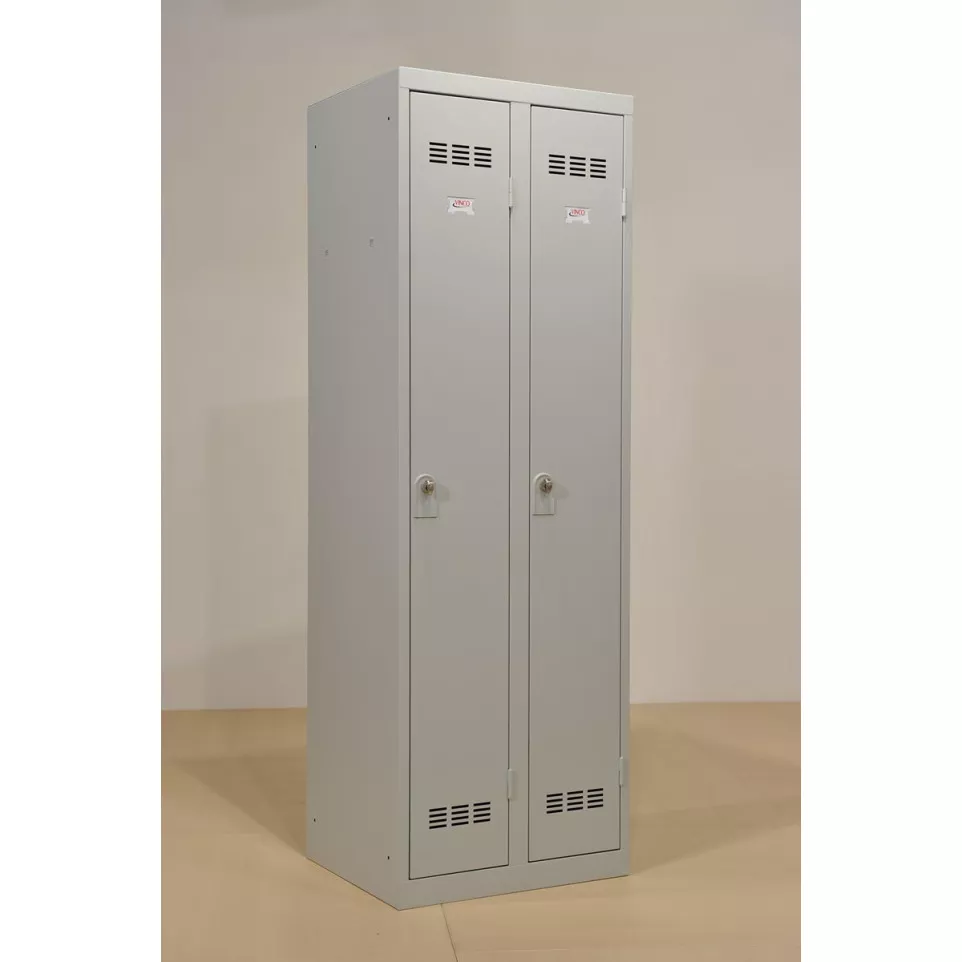 Clean Industrial Locker, 2 Doors, 180...