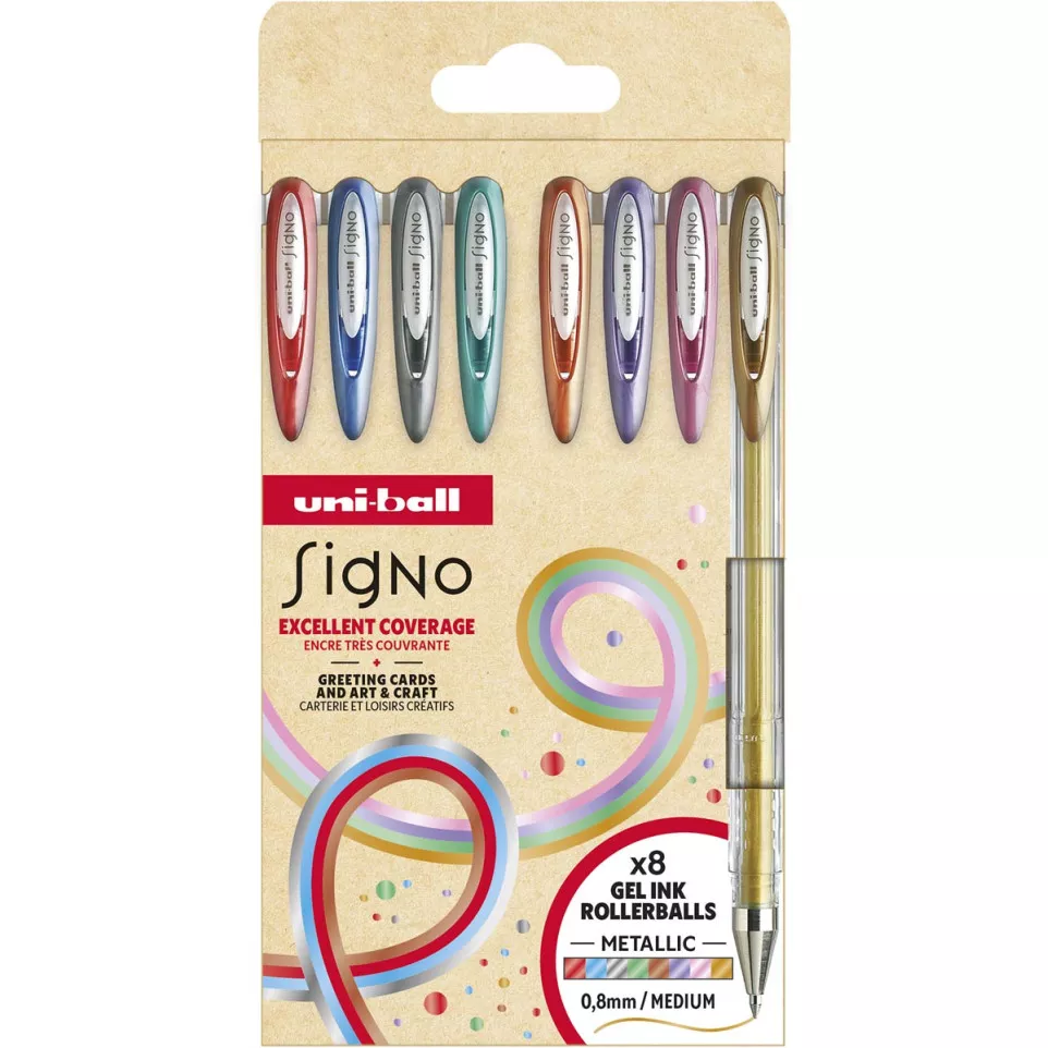 Uniball Signo Metallic Gel Pens...