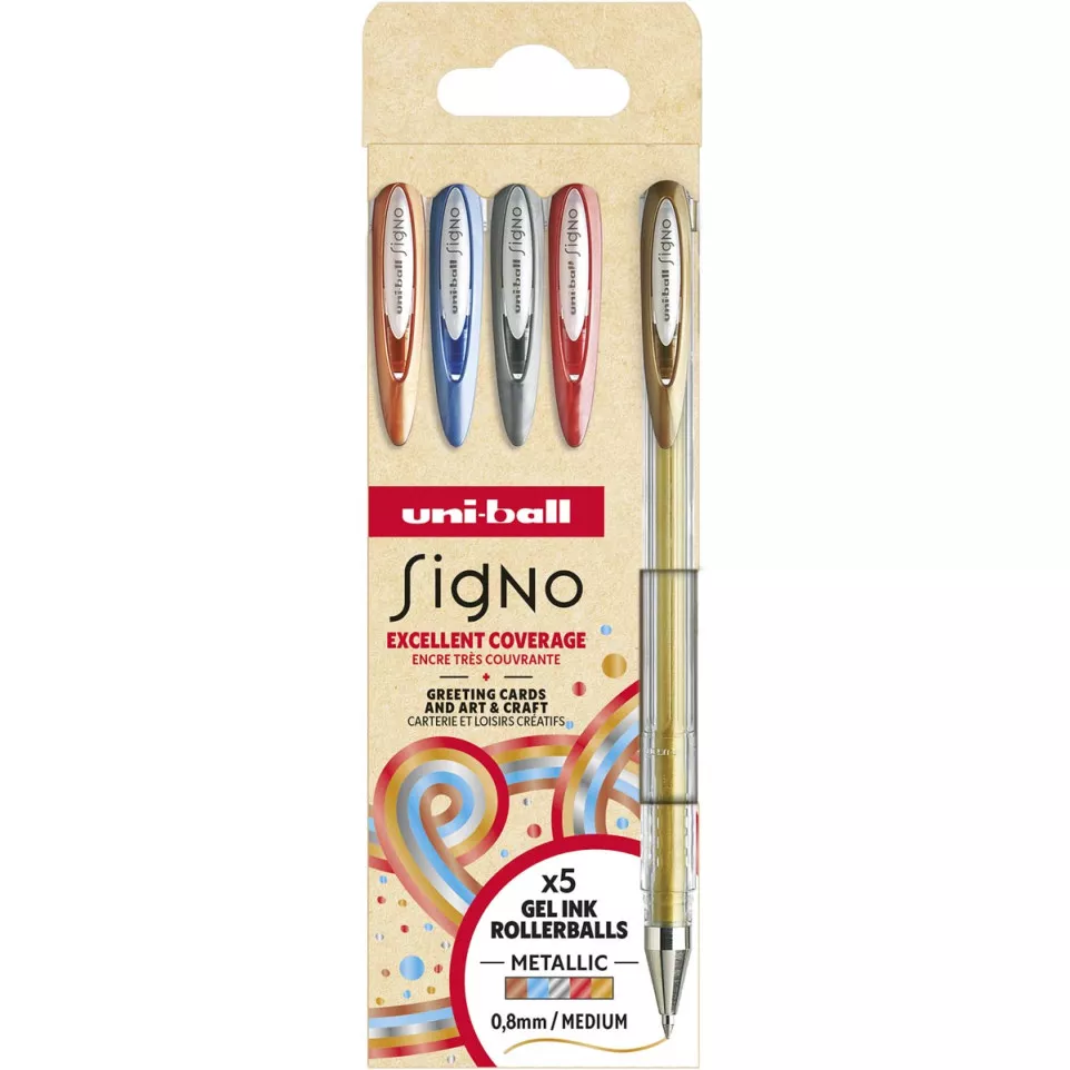 Uni-ball roller Signo Metallic,...