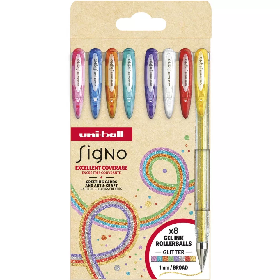 Uni-ball roller Signo Glitter, pointe...