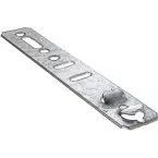 Draaibare Bevestigingsbeugel voor vast PVC raam Aluplast 240x30x2mm / 100pce