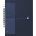 Oxford INTERNATIONAL notebook Action 30 ans, 160 pages, ft A4+, quadrillé 5 mm, bleu