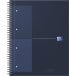Oxford INTERNATIONAL notebook Action 30 ans, 160 pages, ft A4+, quadrillé 5 mm, bleu