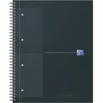 Oxford INTERNATIONAL Notebook Actie 30 jaar, 160 bladzijden, ft A4+, geruit 5 mm, zwart