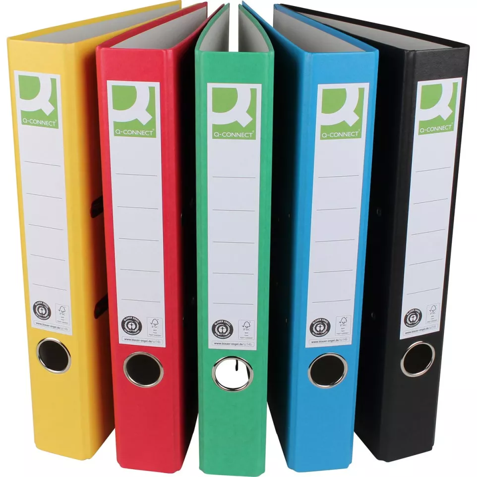 Q-Connect Lever Arch File Recycolor...