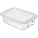 DONAU Home opbergdoos, 8,5 liter, transparant