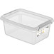 DONAU Home boîte de rangement, 4,5 litres, transparent