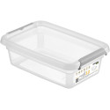 DONAU Home storage box 3 liters transparent